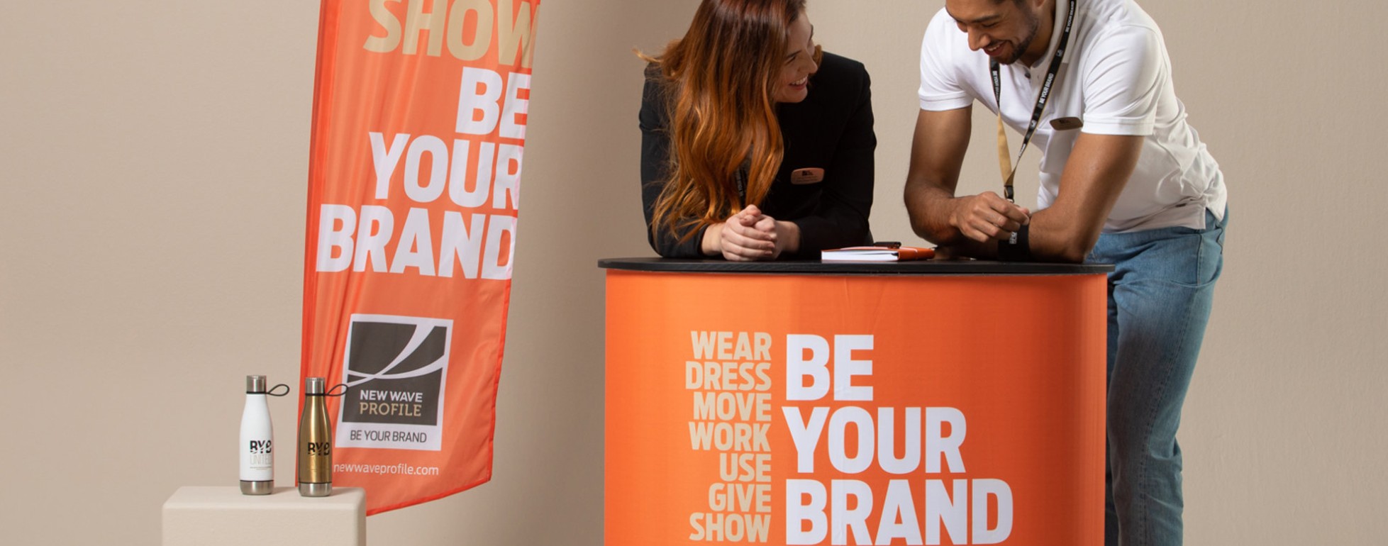 Toppbanner BE YOU BRAND